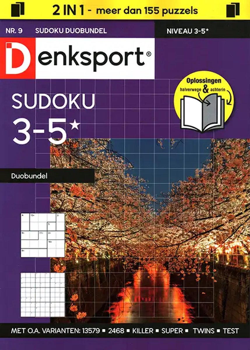 Denksport Sudoku Duobundel - 09 2026