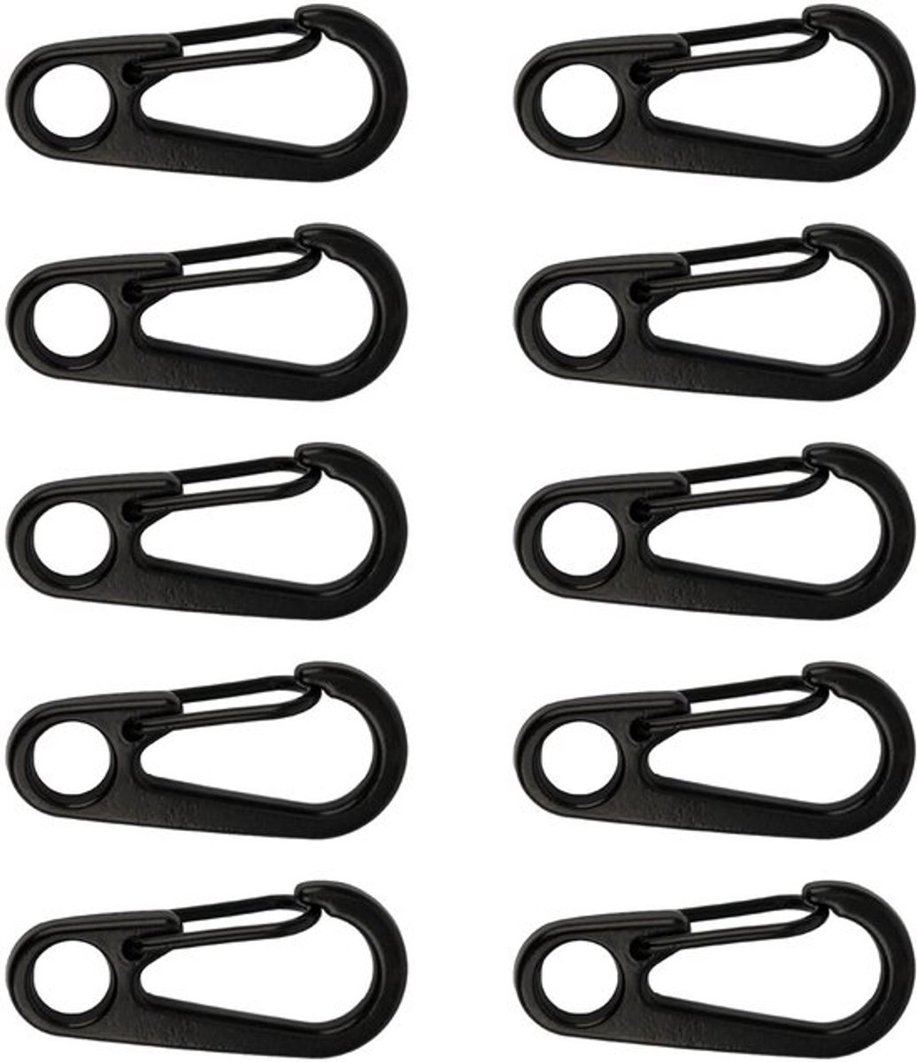 Mini carabiner clip aluminium sleutelhanger clips carabiner kleine carabiner clips voor sleutels, rugzak, vissen, kamperen, buiten