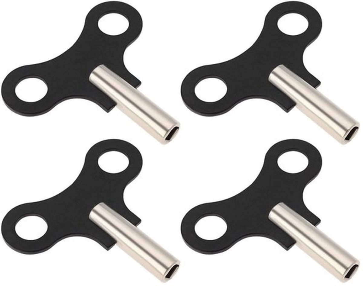 stuks klokopwindsleutel 4,5 mm vierkant gat klokreparatietool houten klokgereedschap compatibel met Ridgeway compatibel met Howard Miller compatibel met Seth Thomas