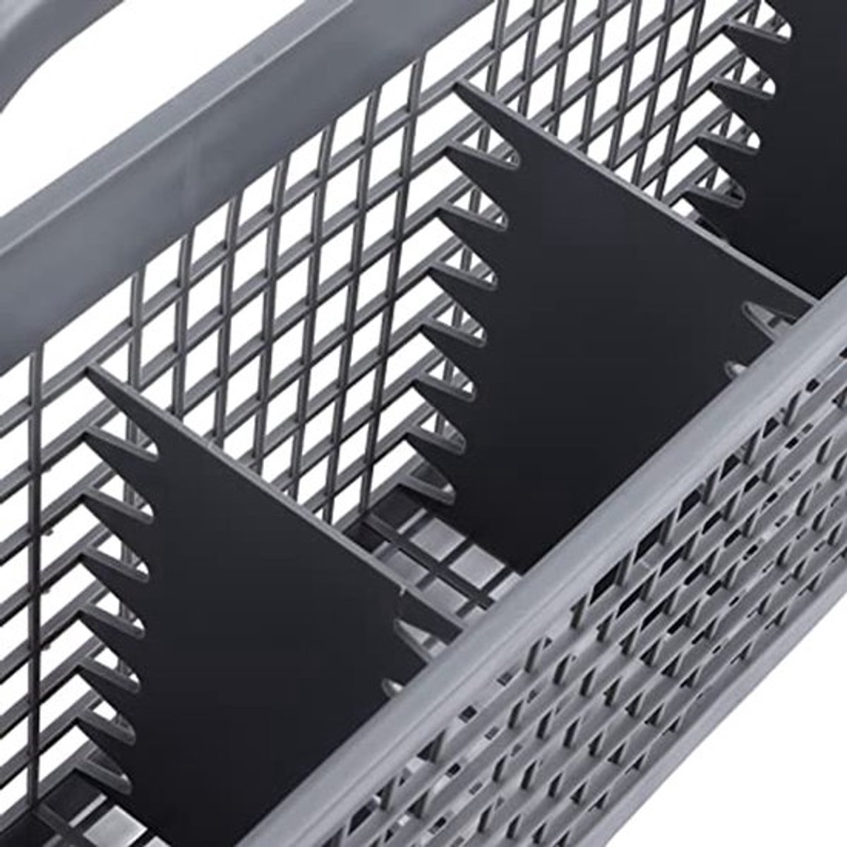 Vaatwasser opbergmand, ABS vaatwasser bestek opbergdoos Universele vaatwasser bestek zilverwerkmand Geschikt voor GE WD28X10128