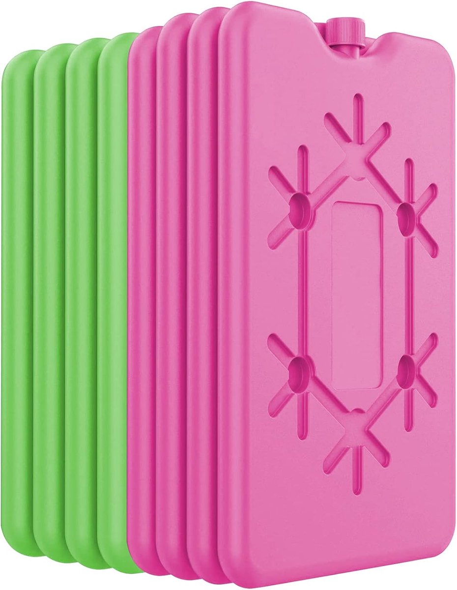 Herbruikbare Koelaccu's 200ml - Ultradunne Koelelementen - voor Lunchbox, Picknick & Outdoor - 1 Set
