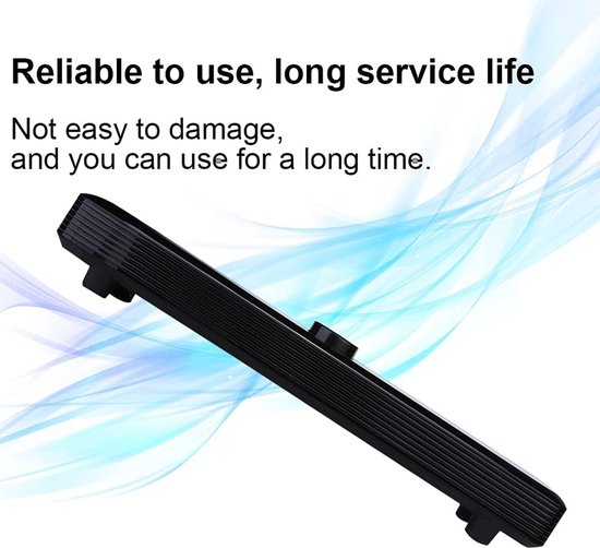 Mini Soundbar - PC Speaker - Muziek Luisteren - Dubbele Subwoofer - 42 cm - Zwart van MINI — afbeelding 5