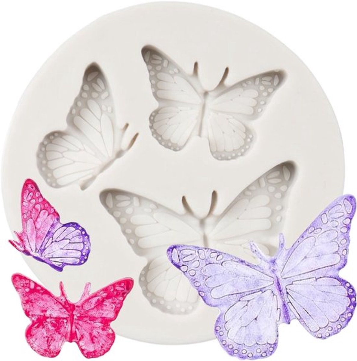 Vlinder siliconen mallen vlinder fondant mal voor chocolade snoep taartdecoratie cupcake topper gumpaste polymeerklei suiker ambacht