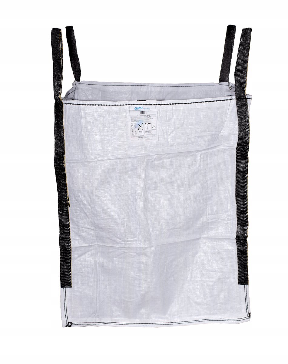 Big Bag 1500kg 90x90x120cm - Sterke Zak voor Bouwafval & Grondstoffen