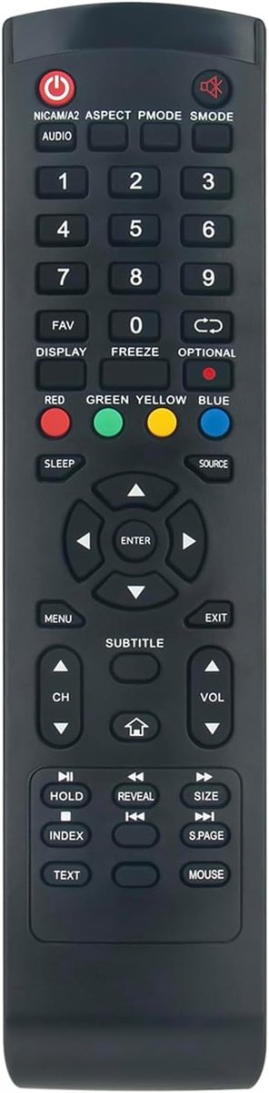 ALLIMITY Replce Remote Control suitable for Nordmende TV ND43S3100H ND32S3100H ND32S3100 ND40S3000H-SMART-FHD - ShopVlot