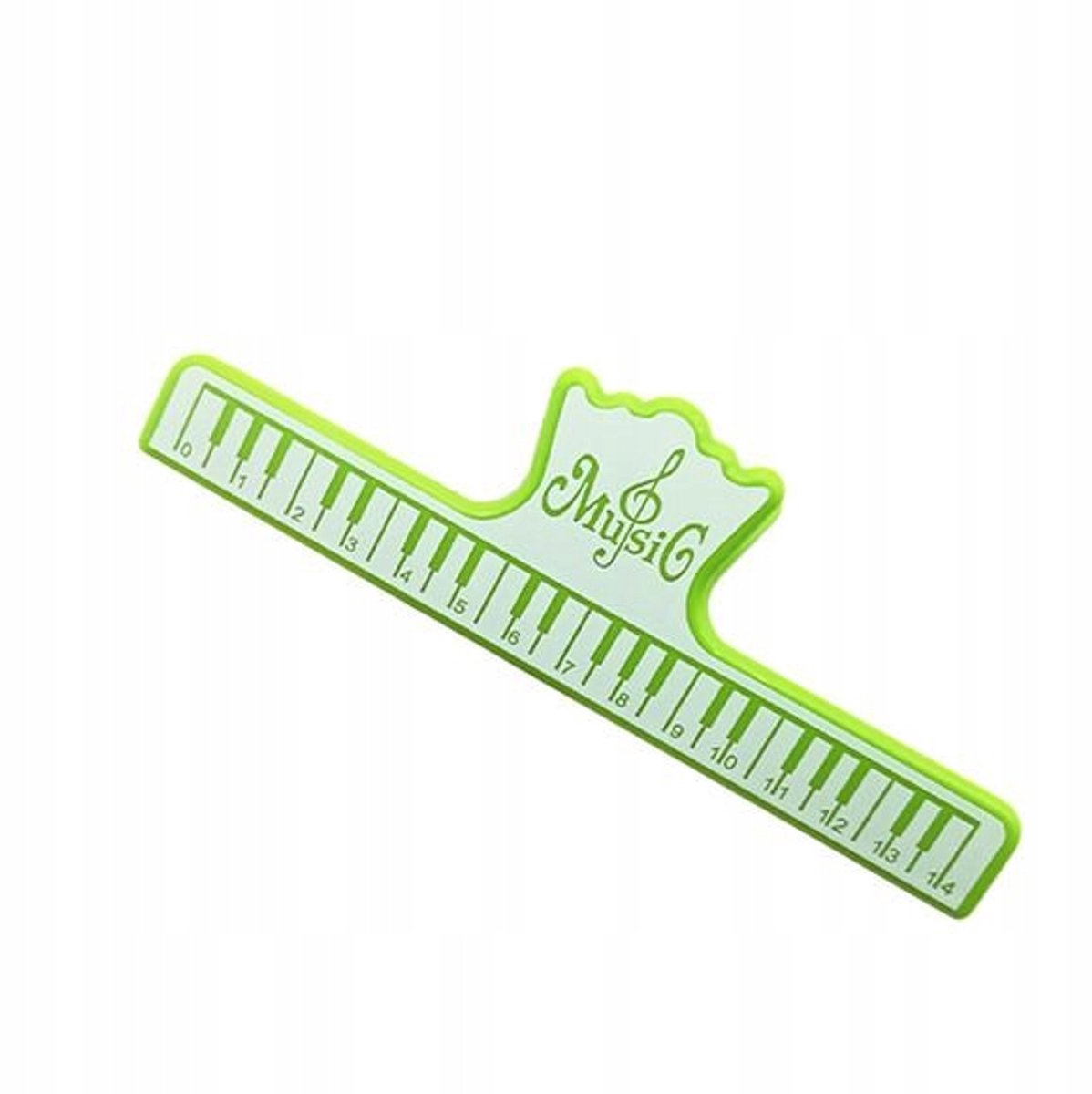 Muziek Klem Piano Toetsenbord Liniaal - 15cm