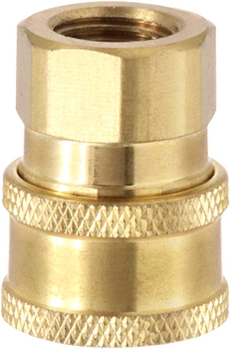 Hogedrukreiniger M14 Metric - Messing - Snelle koppeling - Eenvoudig te monteren - ShopVlot