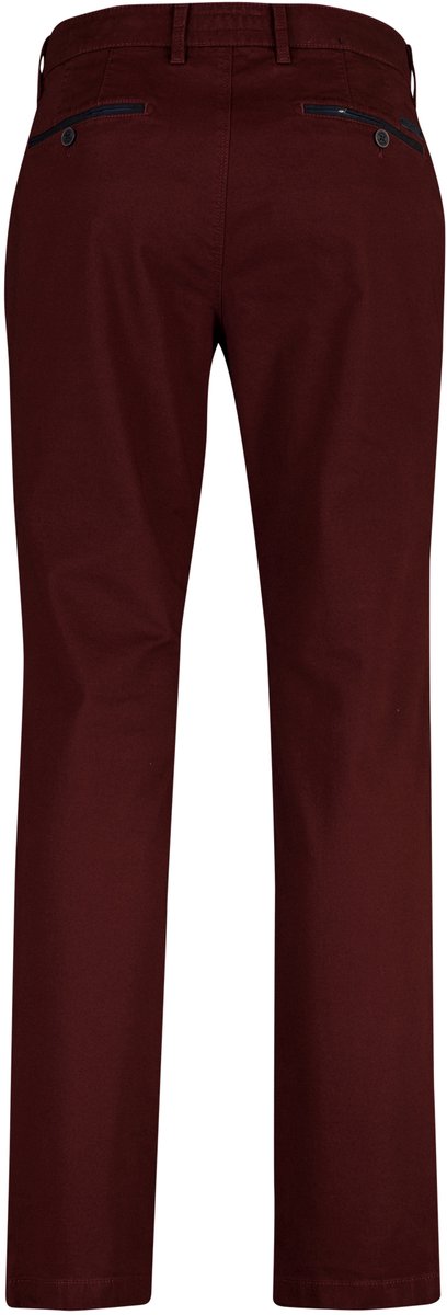 Gardeur katoenen broek bordeaux