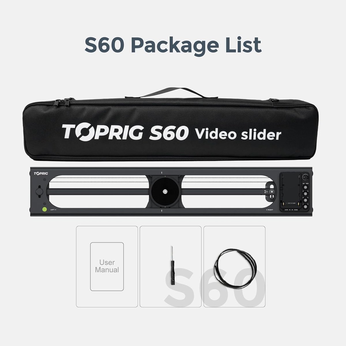 Camera slider - gemotoriseerde video sledge - uitstekende stabiliteit - ideaal voor timelapse en follow focus - ShopVlot