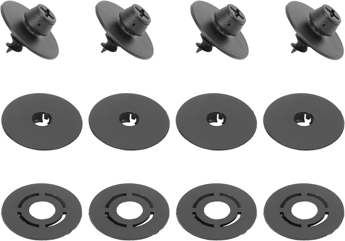 Vloermat clips 12 stuks - Compatibel met V*W Sk0*da Se*at F0*rd P0r*sche - Eenvoudige montage - Duurzame bevestiging - ShopVlot