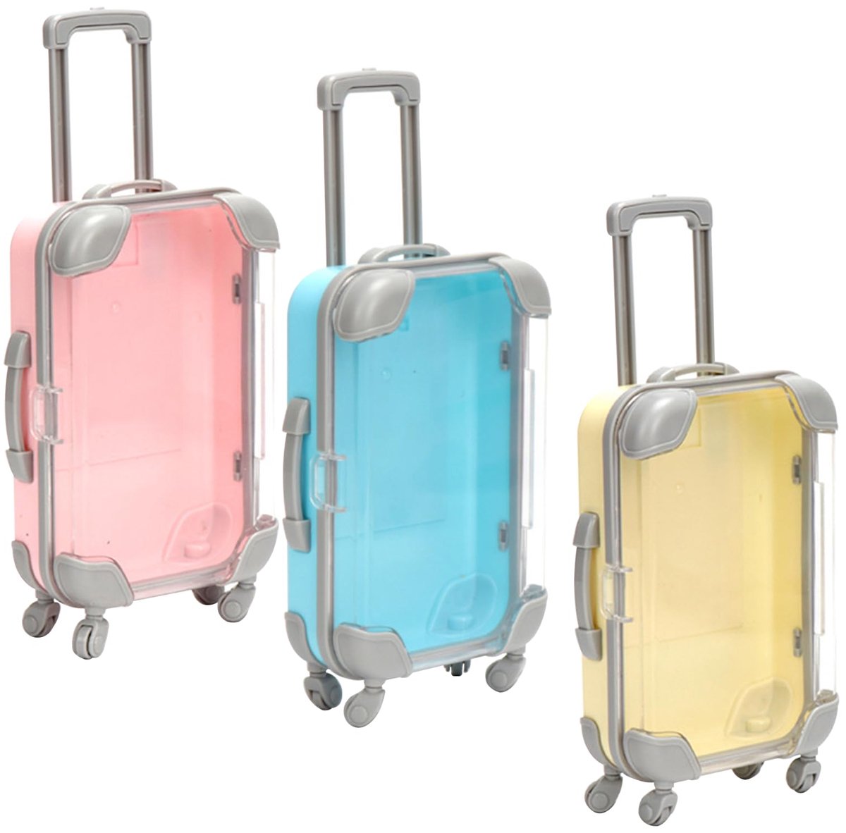 mini-koffer-geschenkdoos 3 stuks - vakantie spaarvarken - reiskoffer ontwerp - leuk cadeau voor elke gelegenheid - ShopVlot
