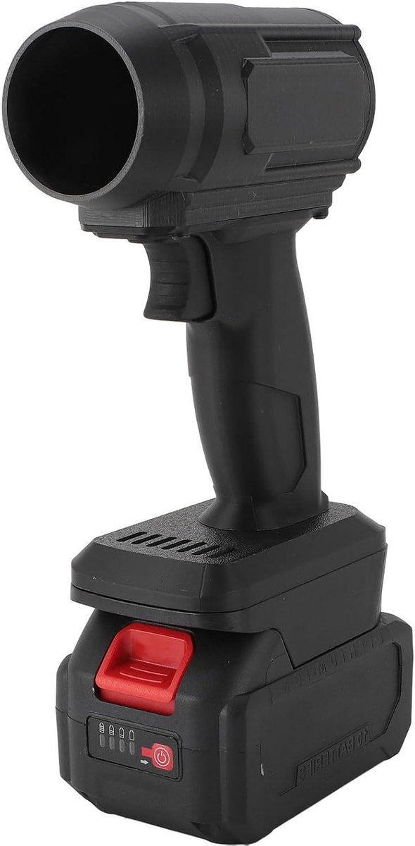 Mini Jet Fan - Elektrische Bladblazer - Stof Verwijderen - 500.000 Tpm Motor - 16.000 mAh Batterij - Zwart