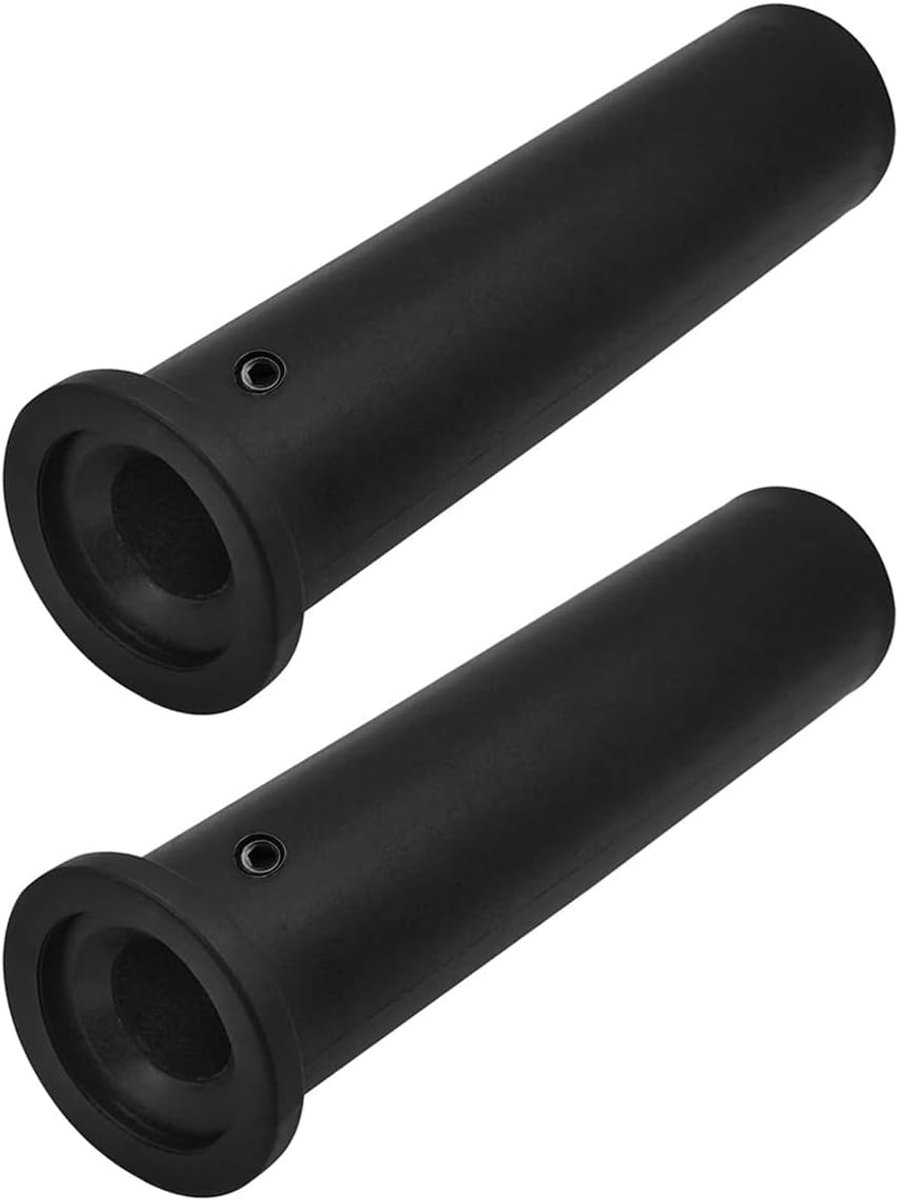 Olympische Adapter Sleeve Set - 2 Pack - Nylon - Converteert 1 inch naar 2 inch gewichtsplaten - SnelShoppen