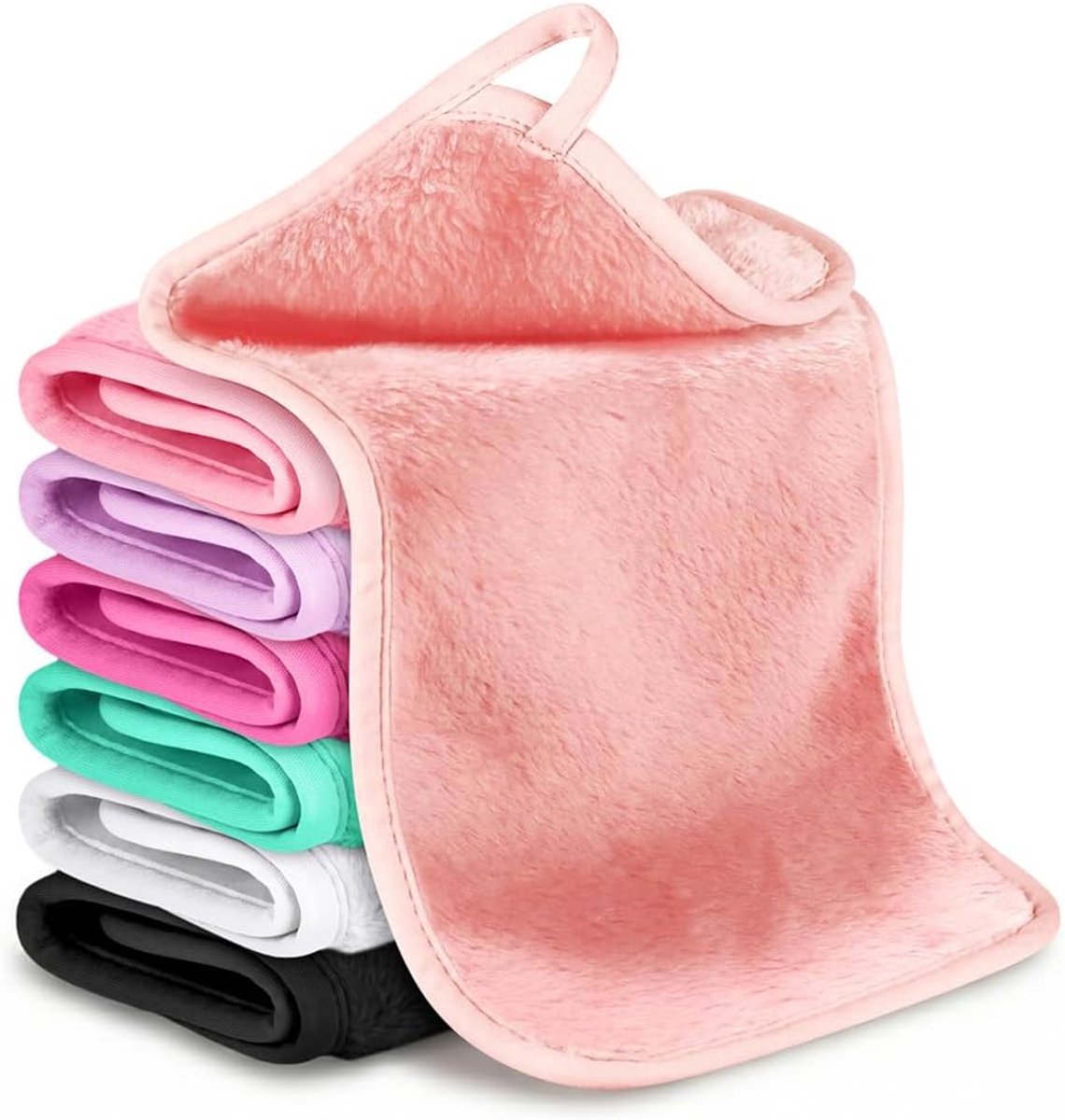 Make-up removerdoekjes 7 stuks - microvezel - wasbaar met alleen water - effectief reinigen - ShopVlot