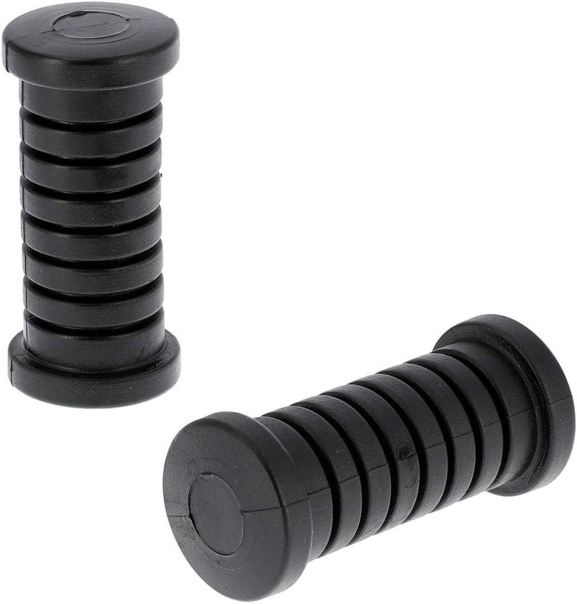 Voetsteun rubber set fiets - 90mm lang - zwart - voor comfortabele ritten - ShopVlot