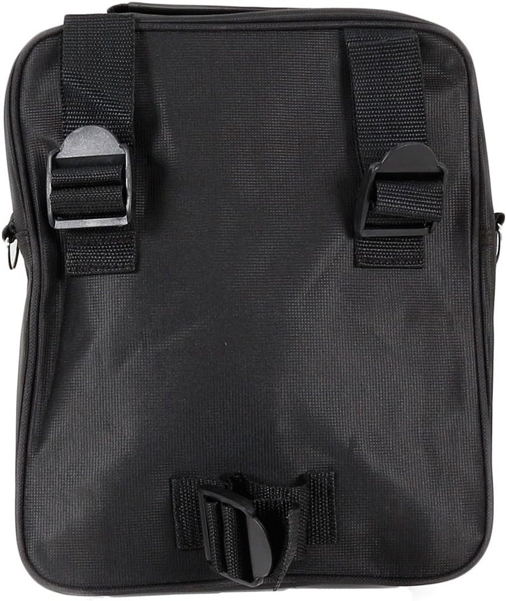 Fietstas stuur tas - zwart - waterafstotend polyester - ideaal voor scooters en fietsen - ShopVlot