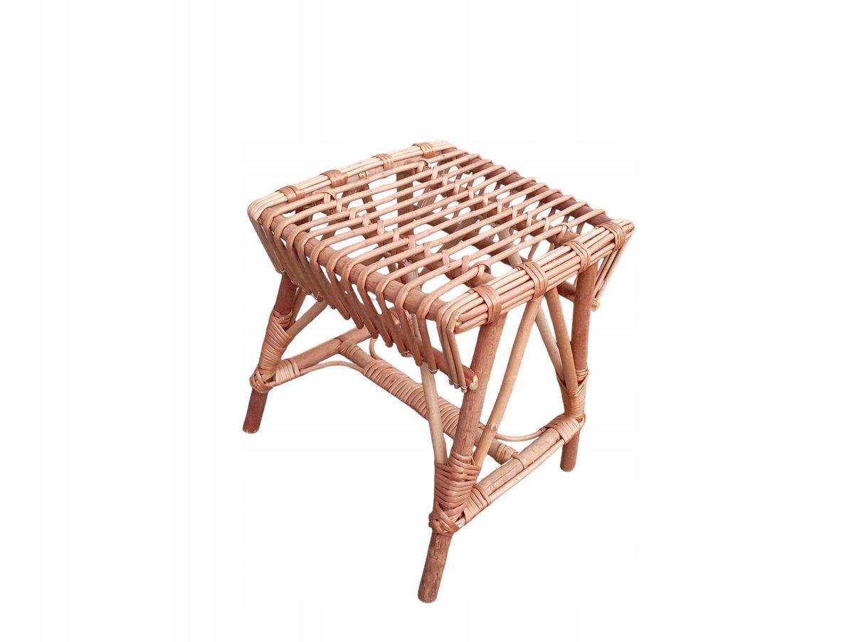 Wikkelen kruk, keuken krukje - 32cm hoog
