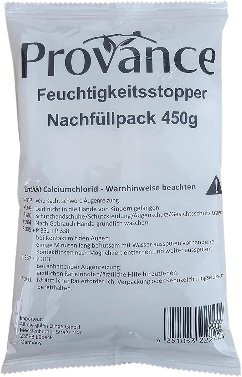 Ontvochtiger Granules 450g - 2-pack - Voorkomt schimmel en geuren - Ideaal voor huis en auto - ShopVlot