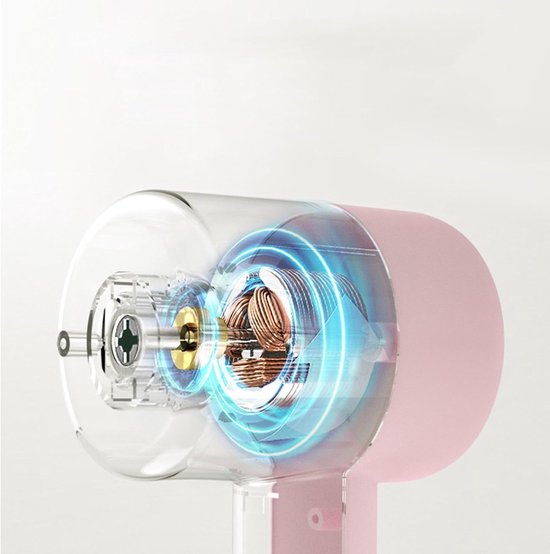 Automatische Eierklopper - Elektrische Garde - Bakken en Koken - Stil en Draadloos - 3 Snelheden - Roze — afbeelding 4