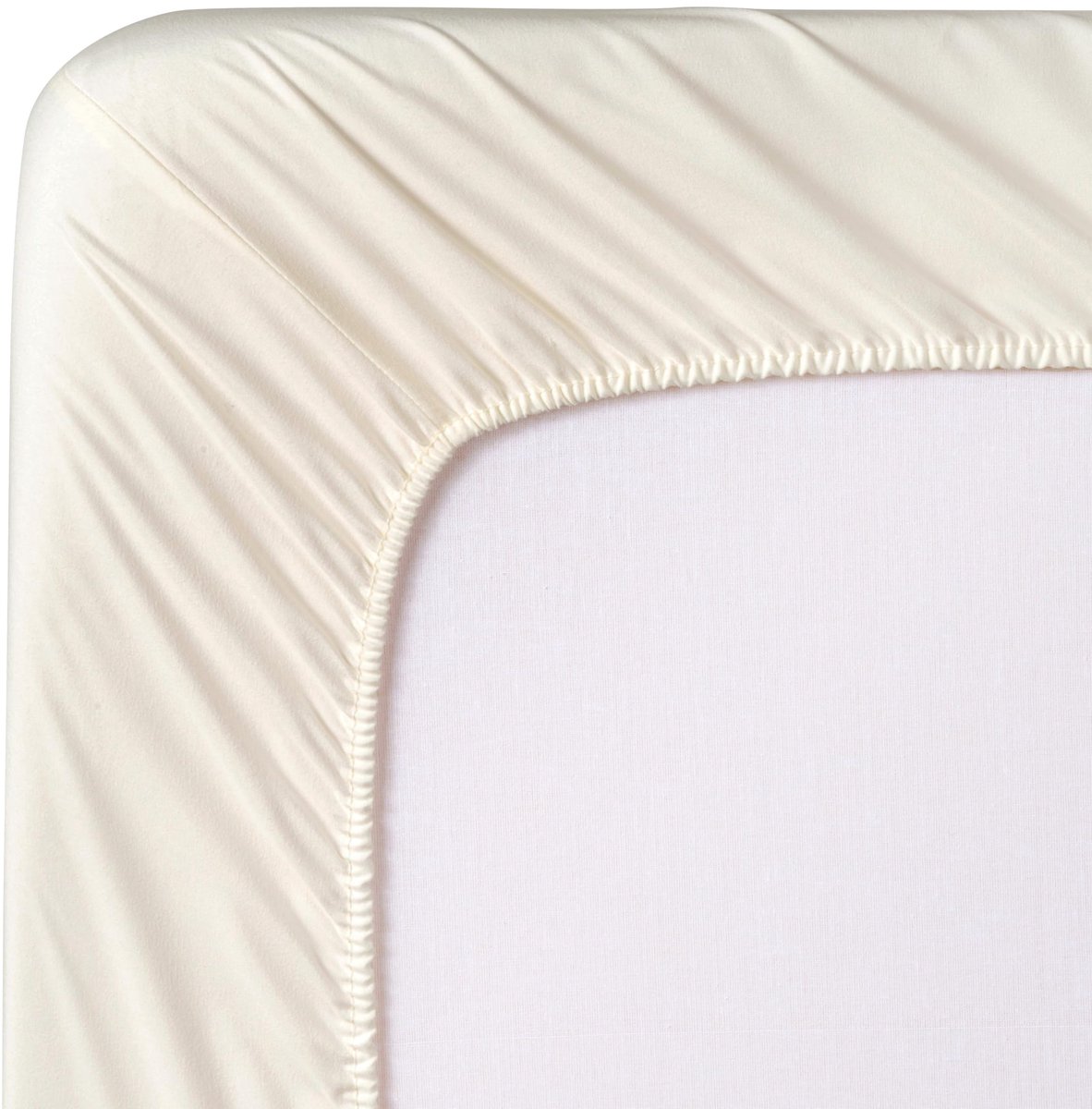 Hoeslaken 90 x 190/200 cm - extra zachte microvezel - beige - voor een comfortabele nachtrust - ShopVlot