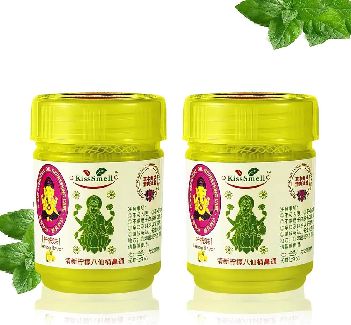 Aromadiffuser inhaler 10g - Thaise kruiden - Natuurlijk verfrissend - Breathe freely - ShopVlot