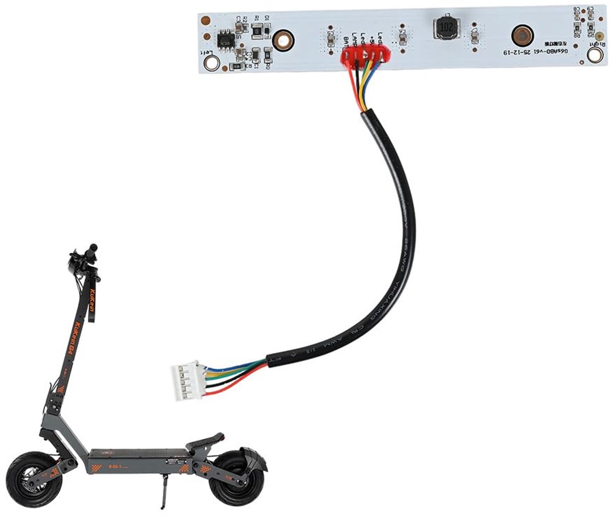 Led-koplamp voor Kukirin G4 - verlichting voor elektrische scooters - helder en energiezuinig - ShopVlot