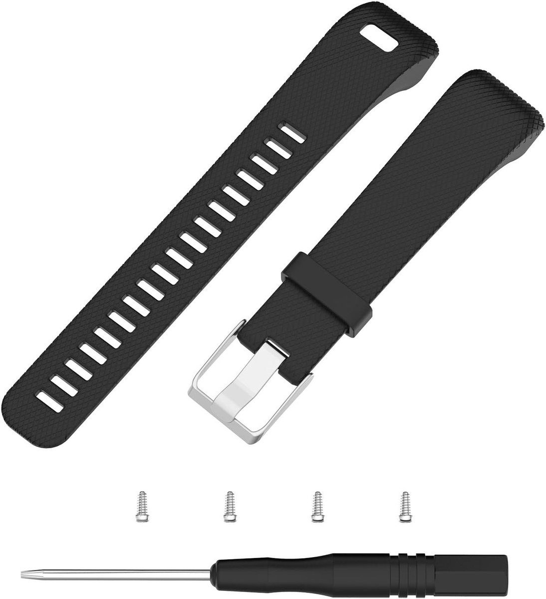 Bandjes voor Vivosmart HR - zachte siliconen band met gereedschap - vervangend - comfortabel dragen - ShopVlot