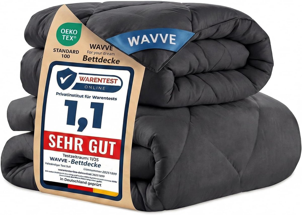 Dekbed 140x200 - microvezel - 2-delige set - ideaal voor alle seizoenen - ShopVlot
