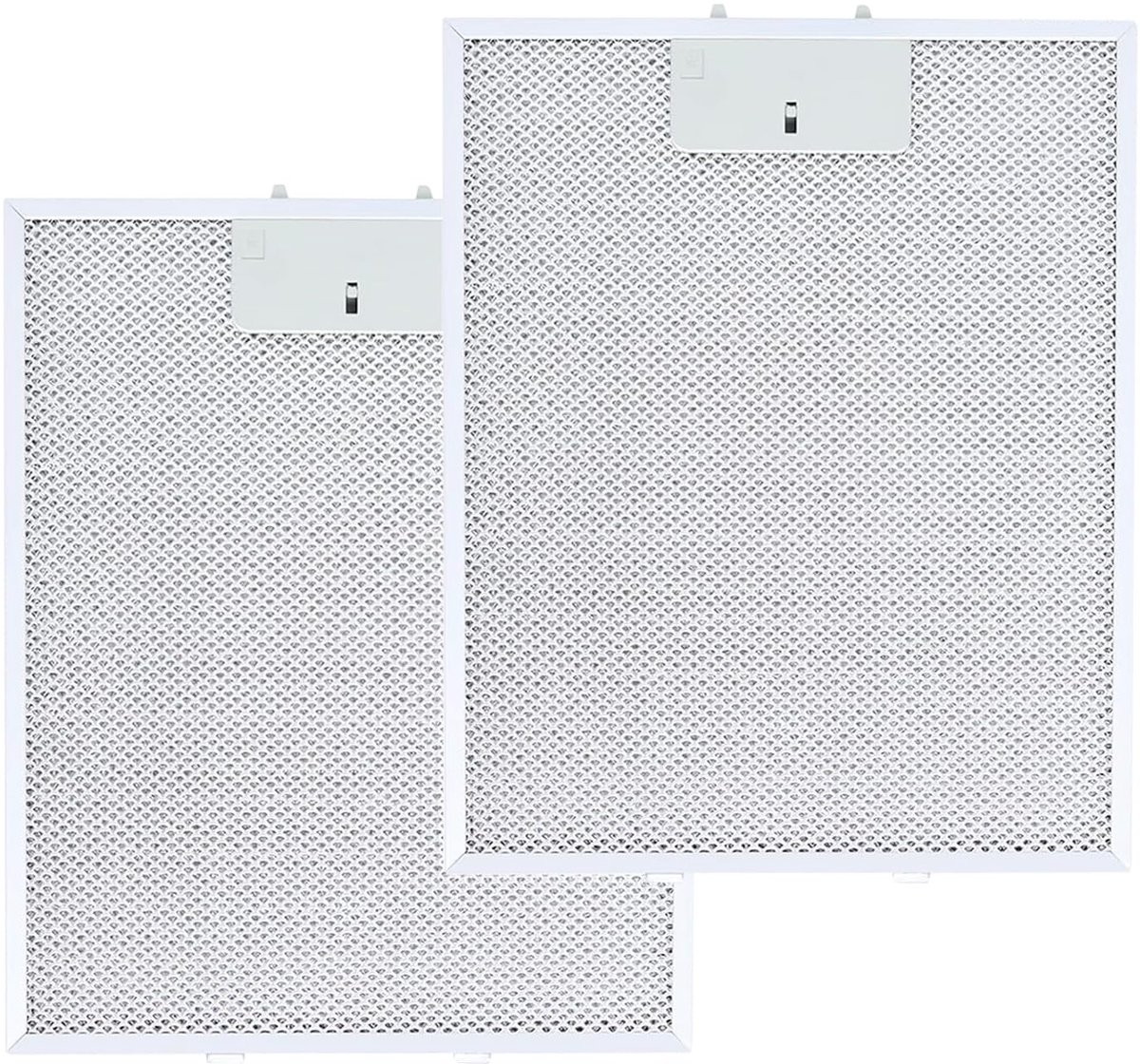 Metalen filter afzuigkap filter 310 x 250 mm - aluminium - universeel - vervangingsfilter voor optimale luchtcirculatie - ShopVlot