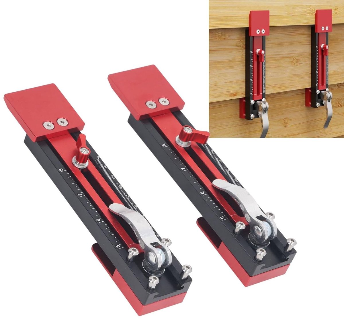 Siding installatiegereedschap 2 stuks - verstelbare aluminium montagekit - stevige bevestiging - ShopVlot