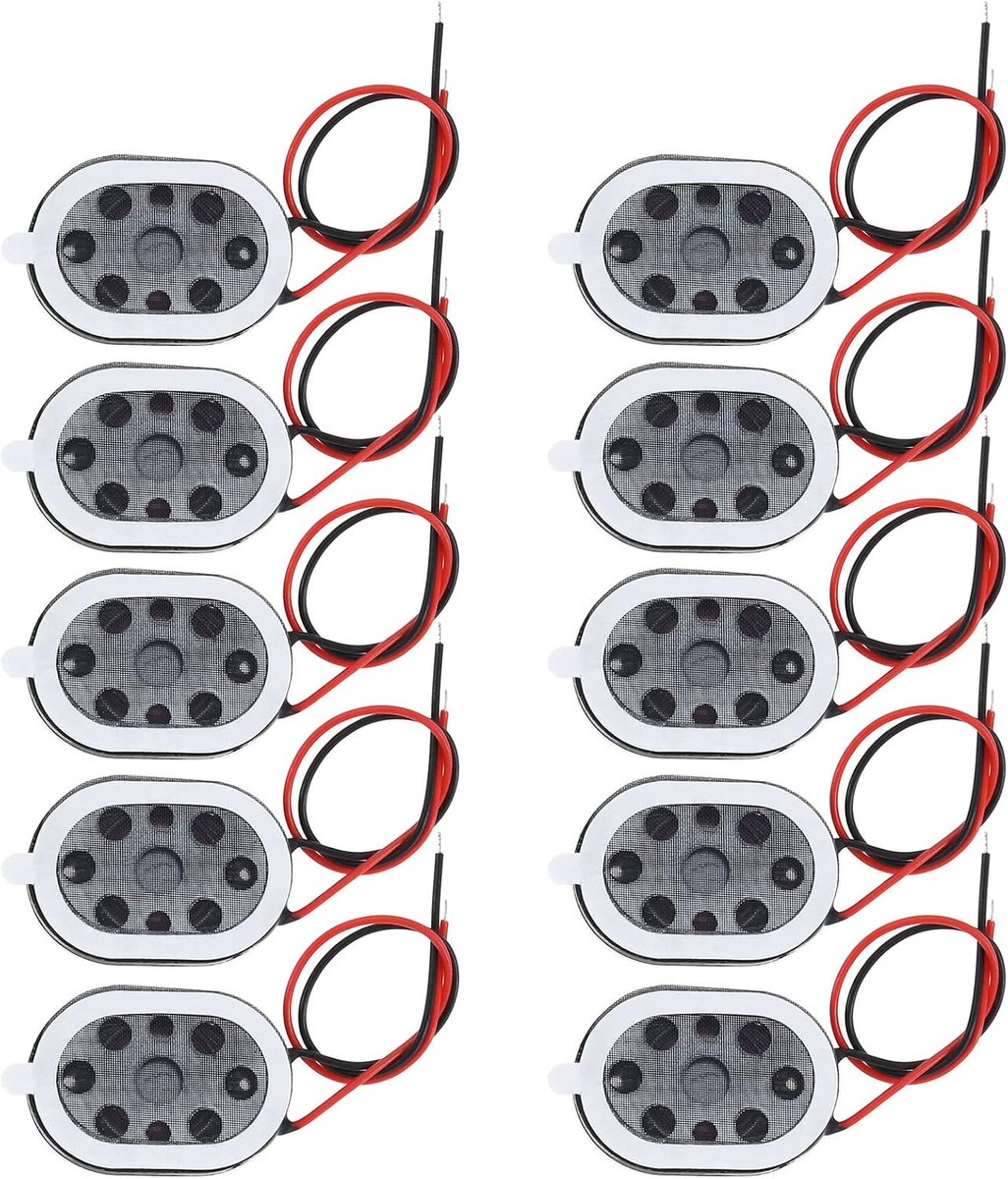 Mini luidsprekers 8 Ohm 1W - vervangende magnetische speakers - metaal en plastic - ideaal voor DIY projecten - ShopVlot