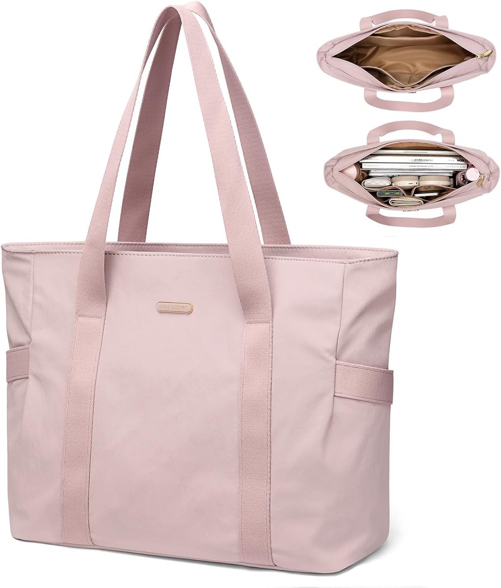 Dames Handtas 14 Inch - Multifunctionele Schoudertas - Lichtgewicht Casual Handtas - Ideaal voor Werk - ShopVlot