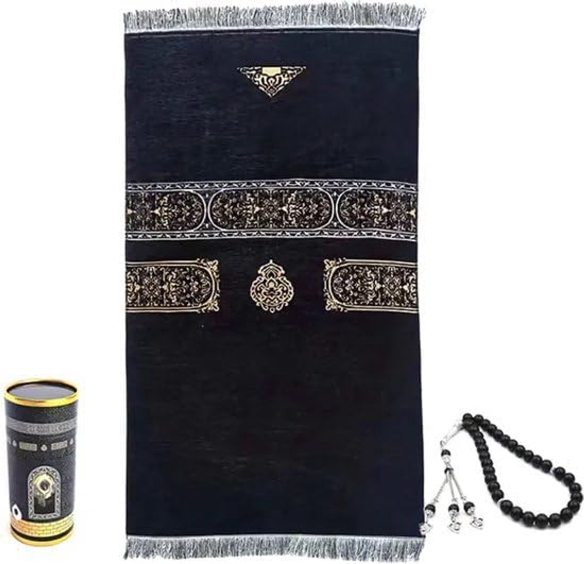 Gebedsmat rug - 130x90 cm - Katoen - Vouwbaar en geschikt voor binnen en buiten gebruik - ShopVlot