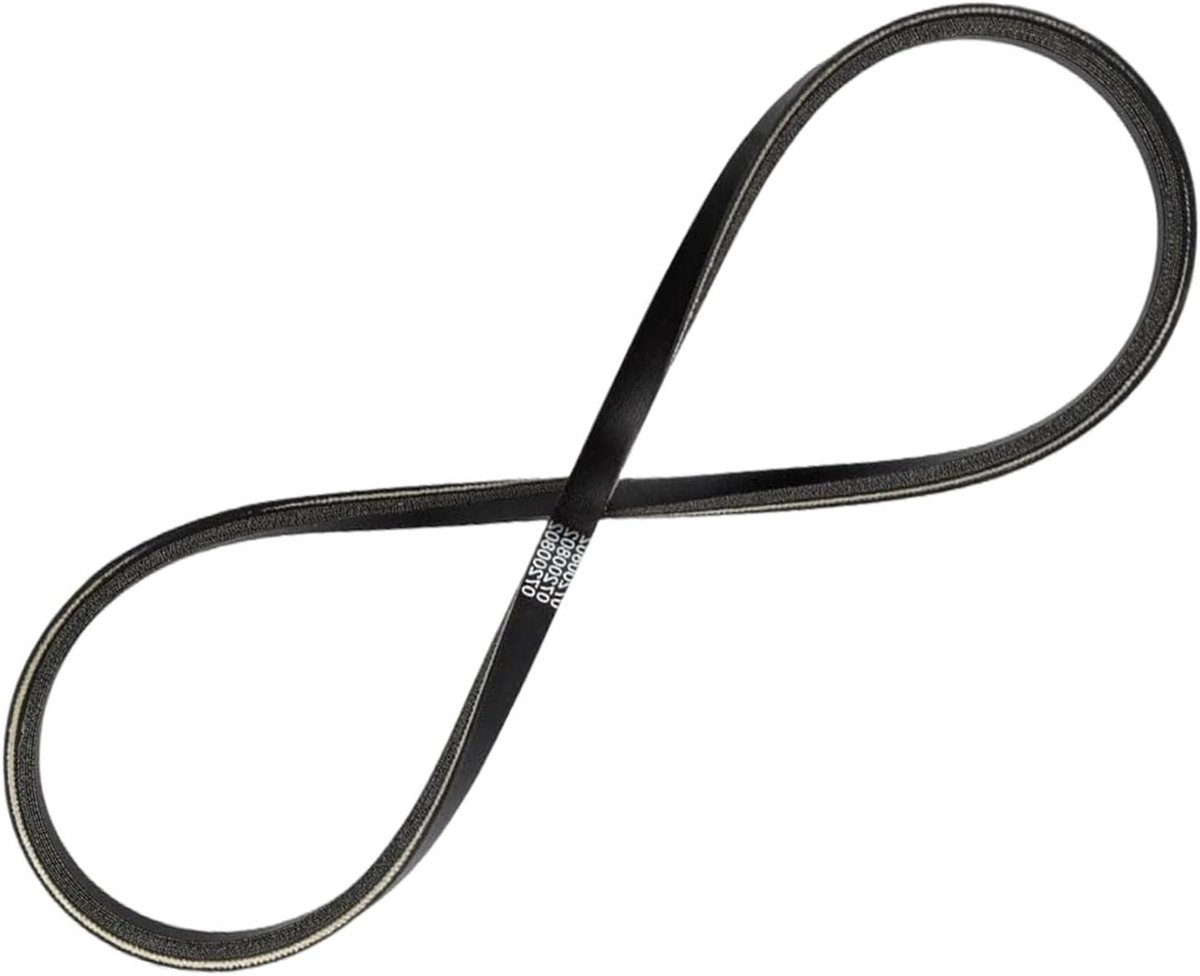 Vervangingsriemen Grasmaaier - Gazonmaaier Riemen - Gazononderhoud - Stevig Rubber - 1/2X38 5/16 - Zwart