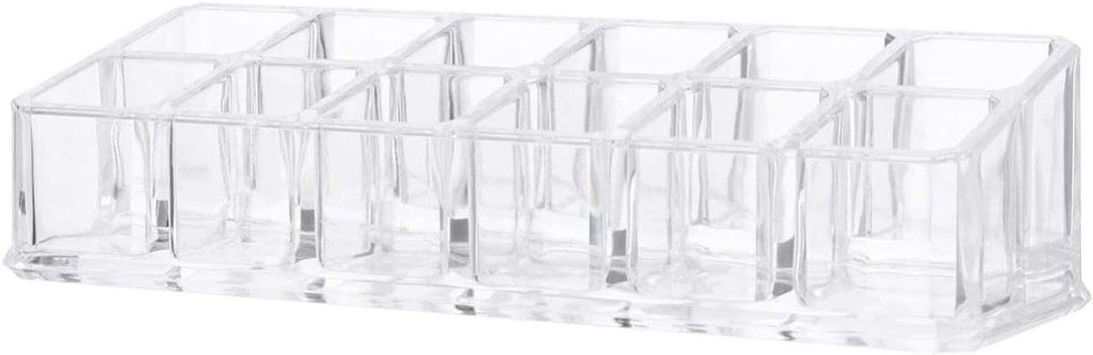 Lippenstift Organizer 12 Slots - Acryl Cosmetic Makeup Box - Handige opberger - Houd je make-up netjes - ShopVlot