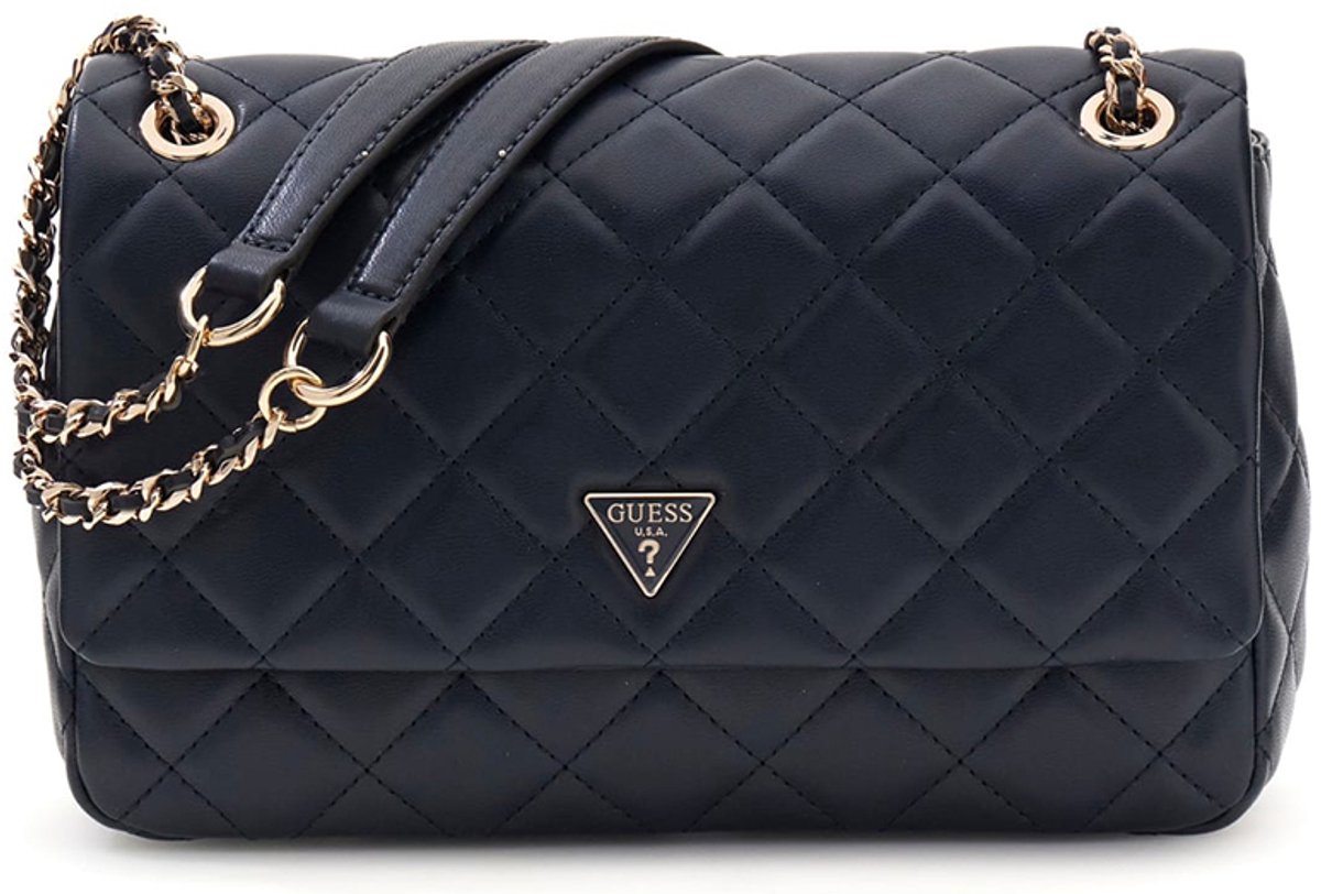 Guess Juliet Crossbodytas Medium Dames - Imitatieleer - Blauw
