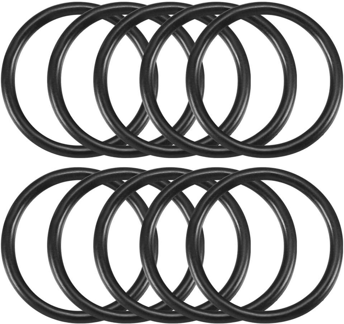 10 Stks 20mm x 2mm Rubber Afdichtingsringen Oliefilter O Ringen Zwart