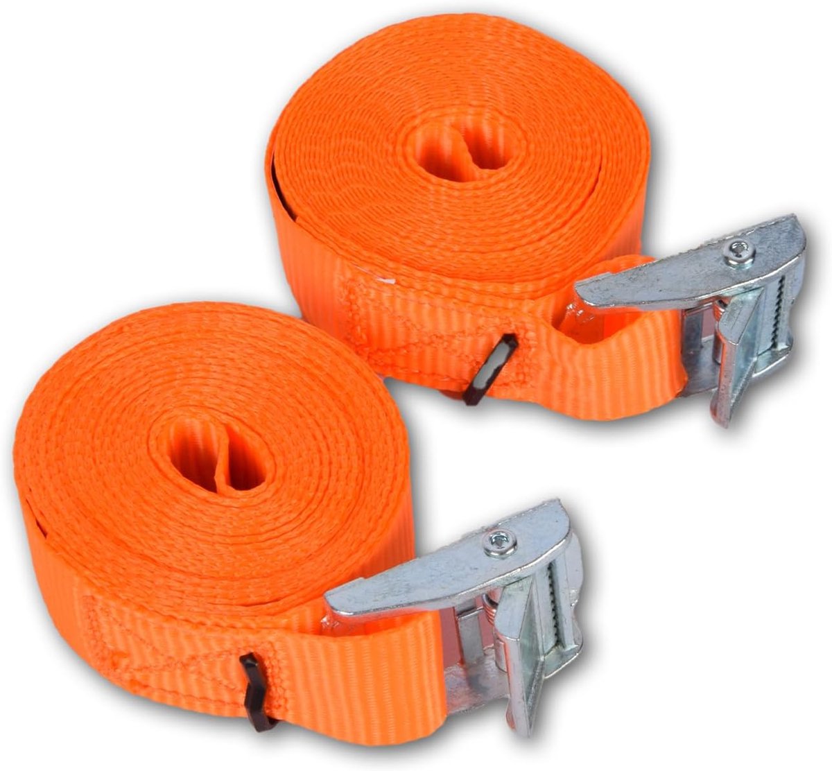 Lashing Straps 3.5 m - 25 mm breed - set van 2 met ratel - ideaal voor het veilig vervoeren van zware ladingen - SnelShoppen