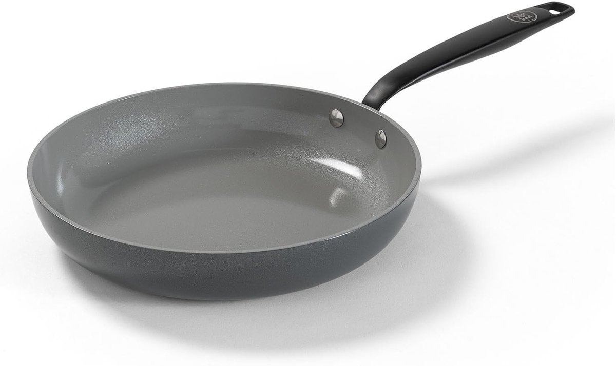 Koekenpan Ø 20 cm - PFAS-vrij keramische pan - Geschikt voor inductie - Veilig en milieuvriendelijk koken - SnelShoppen