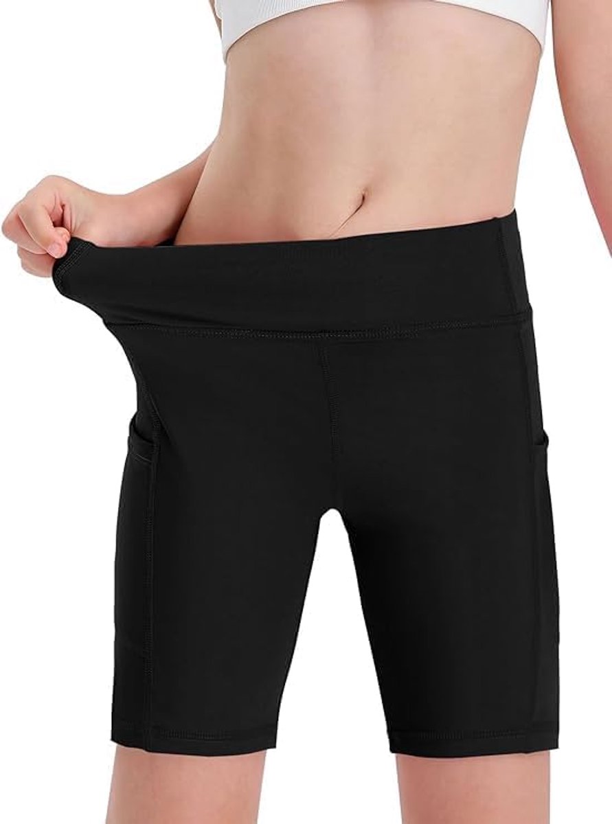 Korte legging voor meisjes, zomer, fietsbroek, dunne sportshorts, ondoorzichtige broek onder jurk
