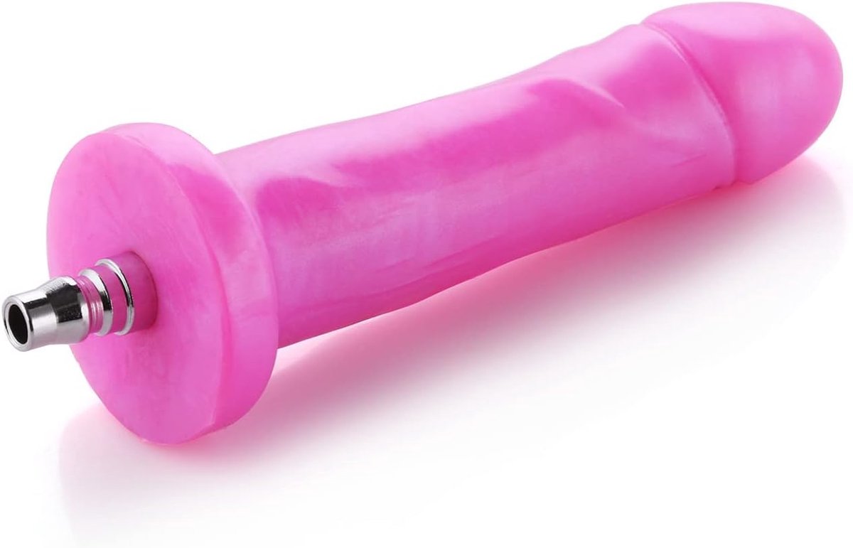 SnelShoppen - Medisch Siliconen Dildo voor Vrouwen - Roze - Hismith & Vaginale Stimulator met QAC - Veilig en Hygiënisch - Voor Sensuele Avonden