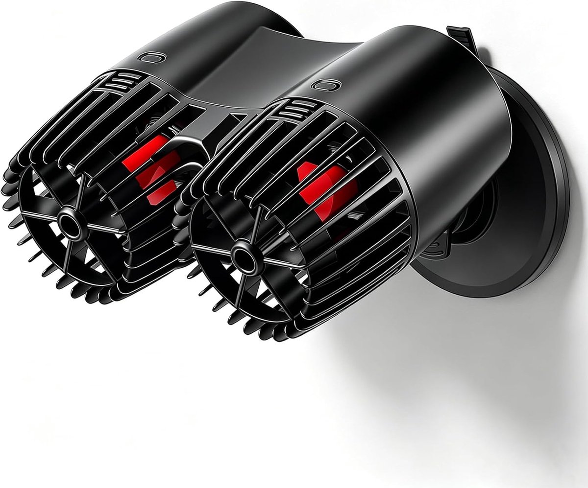 Stroompomp aquarium 20.000 l/h - 25 W - 360° draaibaar - sterke watercirculatie voor grote aquaria - SnelShoppen
