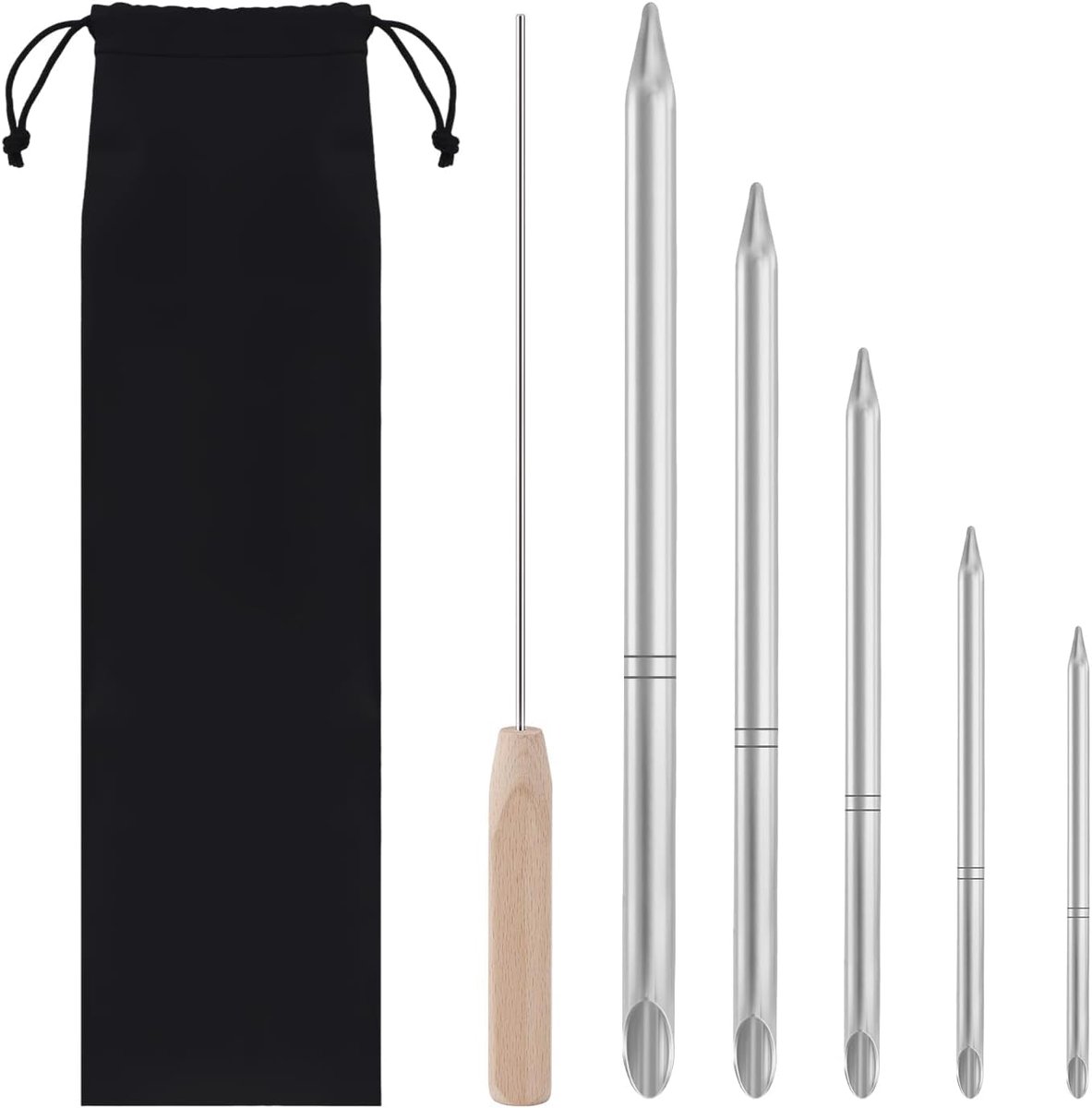 Kabelspleis gereedschap set 7-delig - met opbergtas - voor verschillende kabeldiameters - ideaal voor kabelreparatie - SnelShoppen