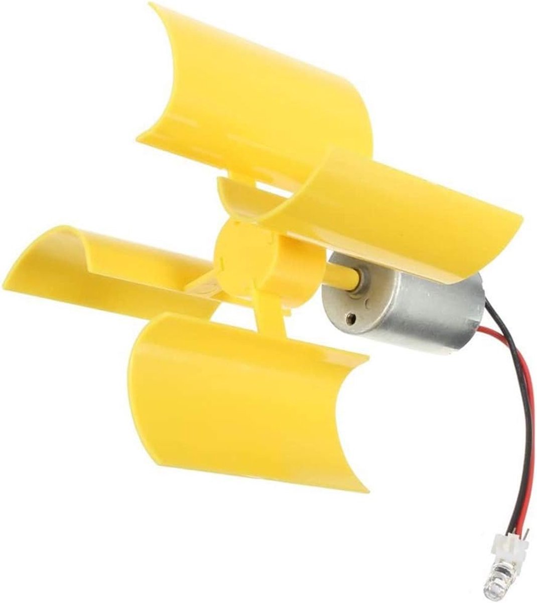 Mini windgenerator 360° - verticale turbine - zelfbouwset - duurzame energieoplossing - SnelShoppen