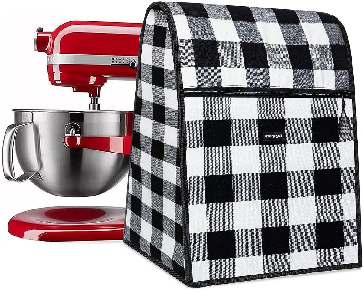 Mixerhoes Keuken - Apparaathoes Mixer - Keuken Organiseren - Met Opbergvakken - 4.5-8 Quart - Zwart