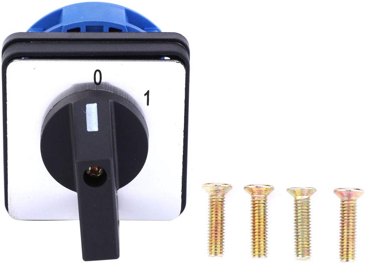 Rotary switch 25 A - 690 V - 2 fasen - geschikt voor industrie - SnelShoppen