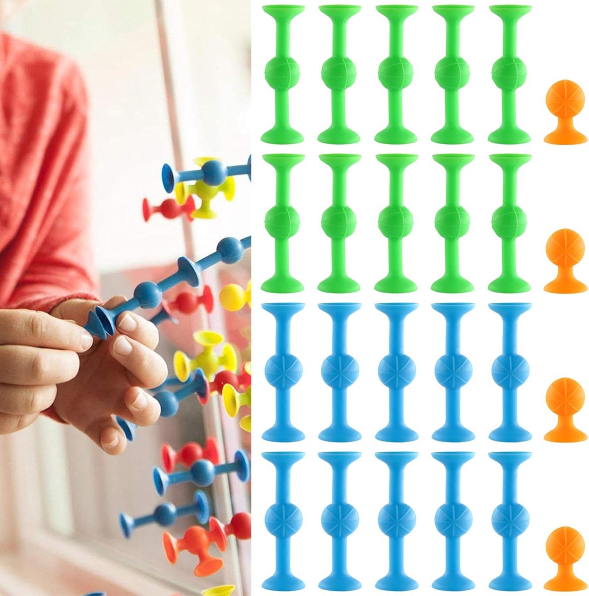Set van 24 Darts met Zuignappen - Interactief Speelgoed - Voor Gezinnen en Teams - Versterkt Doelgerichtheid - SnelShoppen