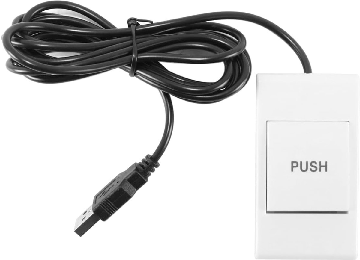 Grote USB Enter-knop - Individueel ontworpen stressverlichtende desktoptoets - SnelShoppen