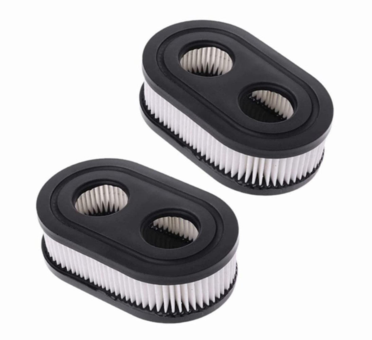 Luchtfilter voor Briggs & Stratton - 2 stuks - Vervangt #798452 - Geschikt voor grasmaaiers - SnelShoppen