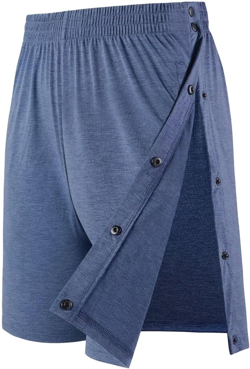 Sportshorts voor heren - afneembaar - met zak - ideaal voor herstel na operatie - SnelShoppen